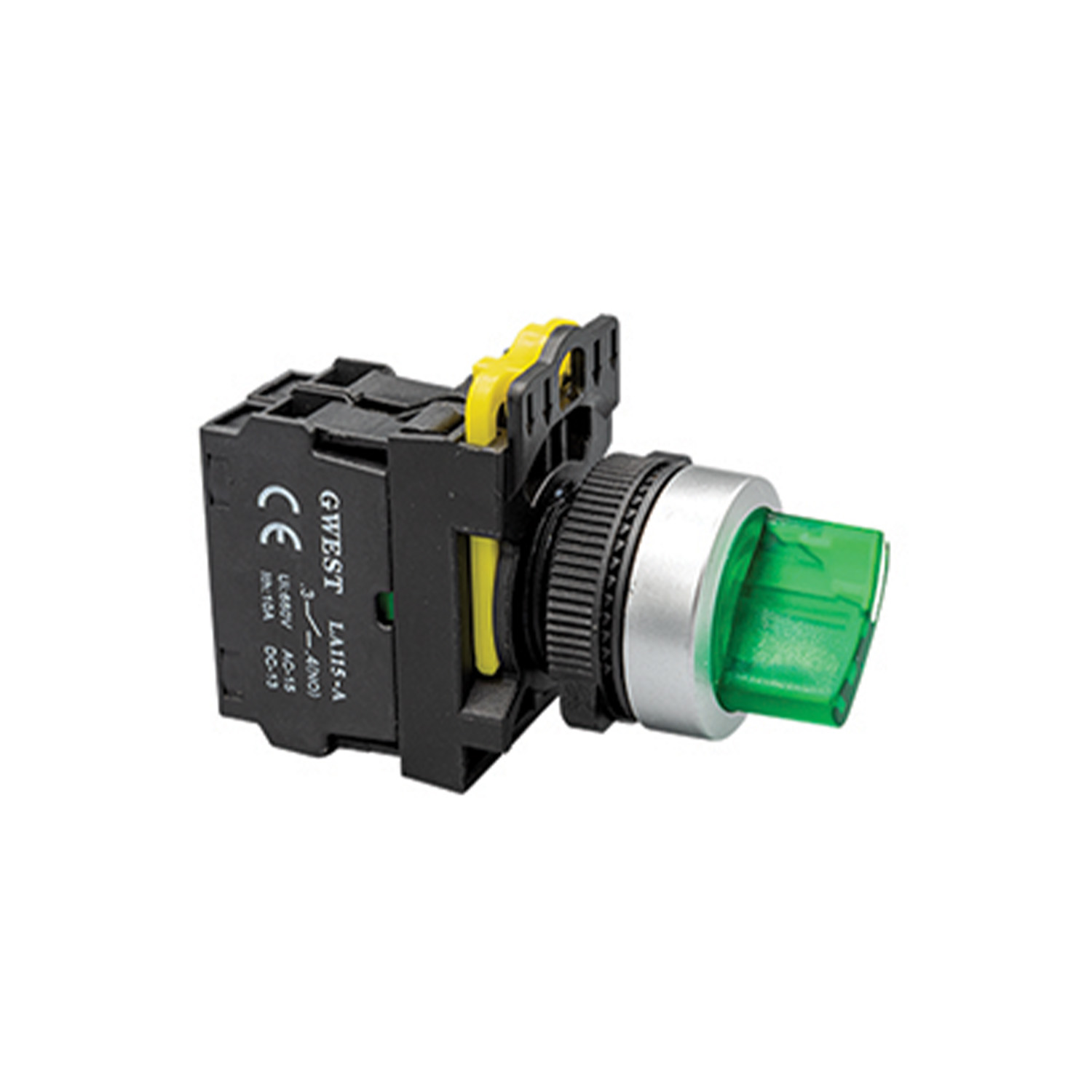 A5-10XD-24 (YEŞİL) 24V. LED IŞIKLI ( 0-1 ) - Güven Elektrik