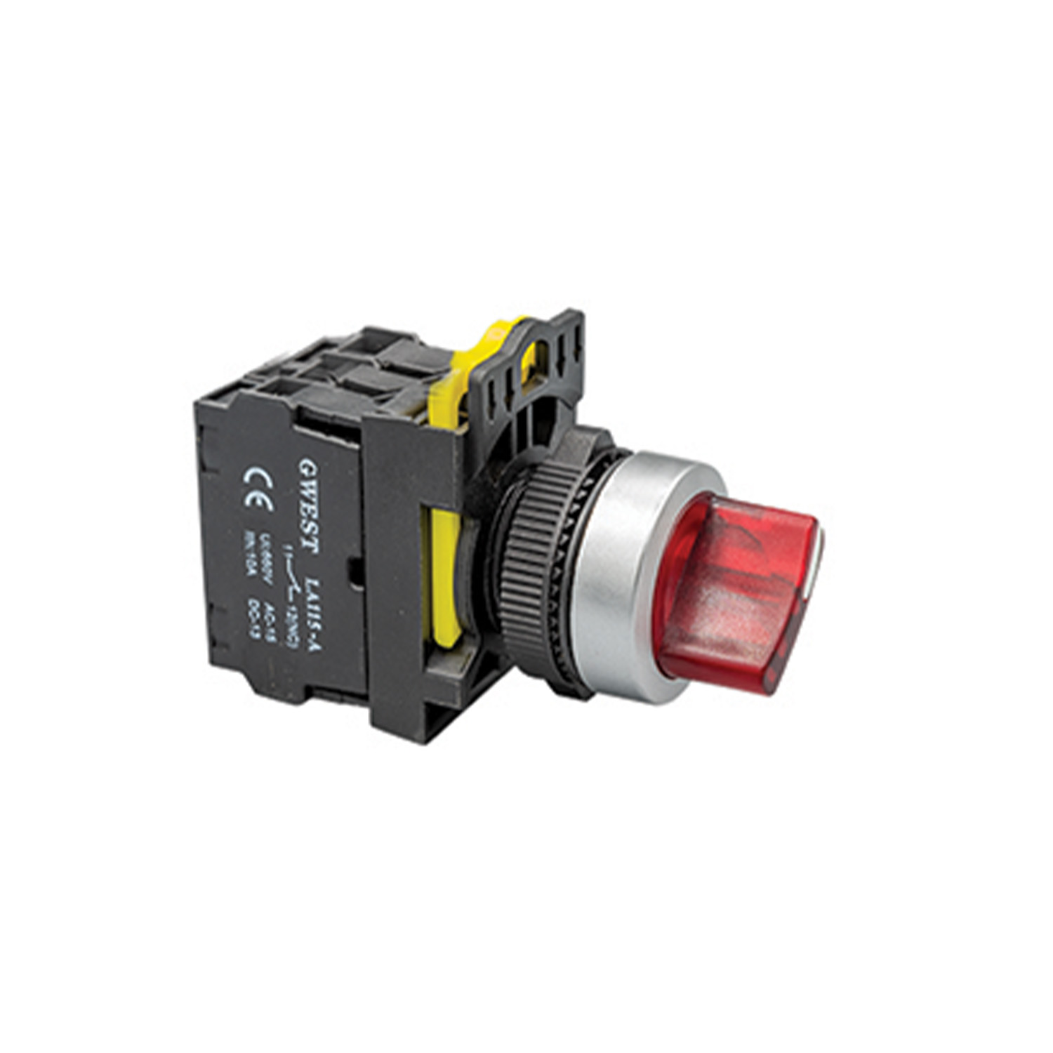 A5-02XSD-24 (KIRMIZI) 24V. LED IŞIKLI ( 1-0-2 )  - Güven Elektrik